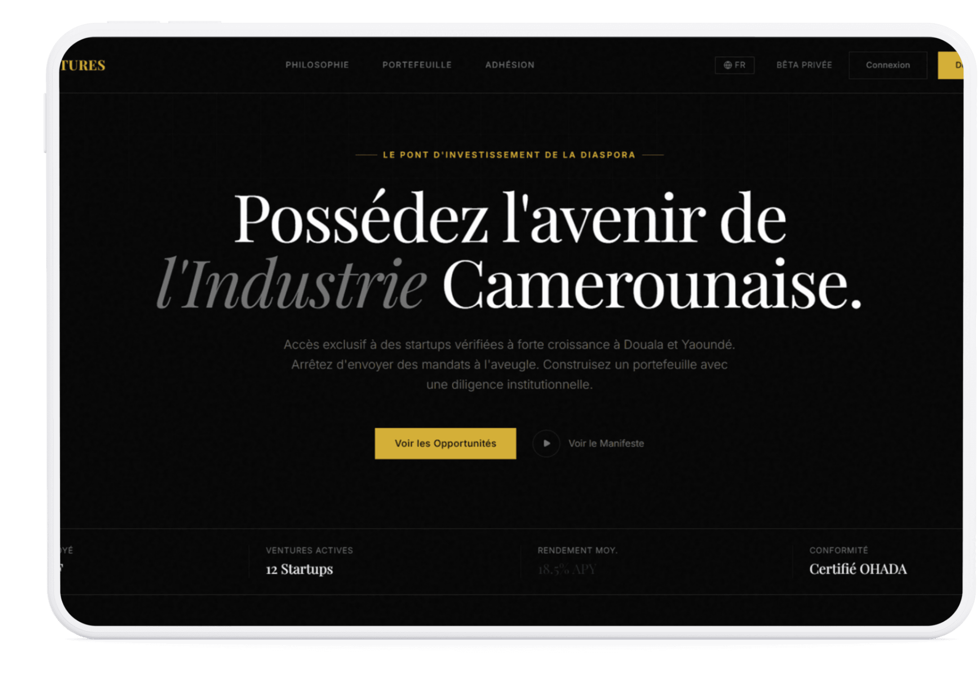 Venturas — Investment Gateway